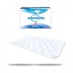 Sabanindas Extra posteljne podloge 60 x 40 cm