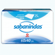 Sabanindas Extra posteljne podloge 60 x 40 cm
